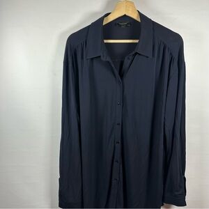 Claudia Strater Elegant Navy Blouse